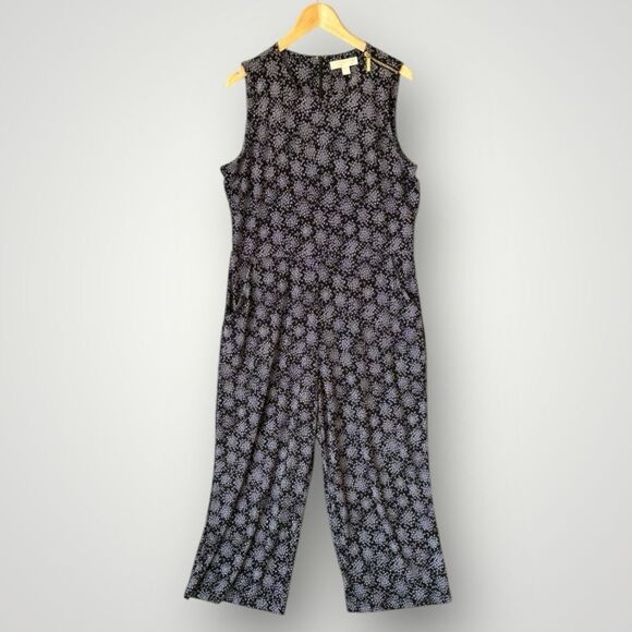 Michael Kors Pants - Michael Kors Jumpsuit Romper Women Size XL Black